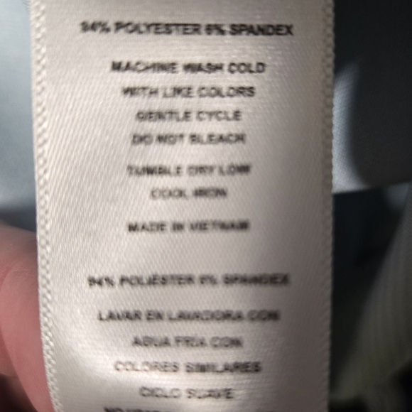 Hickey Freeman NY Striped Blue Golf Quarter-Zip Pullover Mens Large - Picture 5 of 5